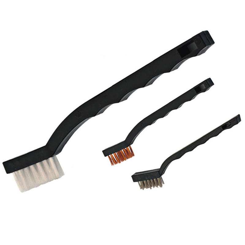 7-calowa szczotka ręczna do czyszczenia pistoletu, nylonowe przewody