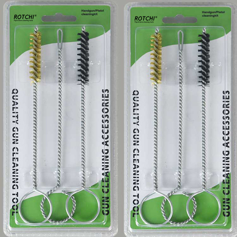 Zestaw do czyszczenia broni krótkiej 9 mm, opakowanie blistrowe