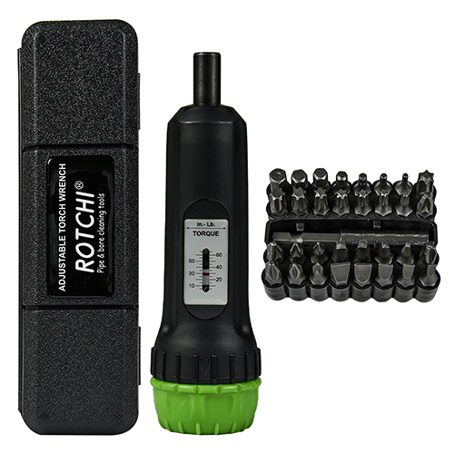 Wkrętak dynamometryczny z napędem 1/4