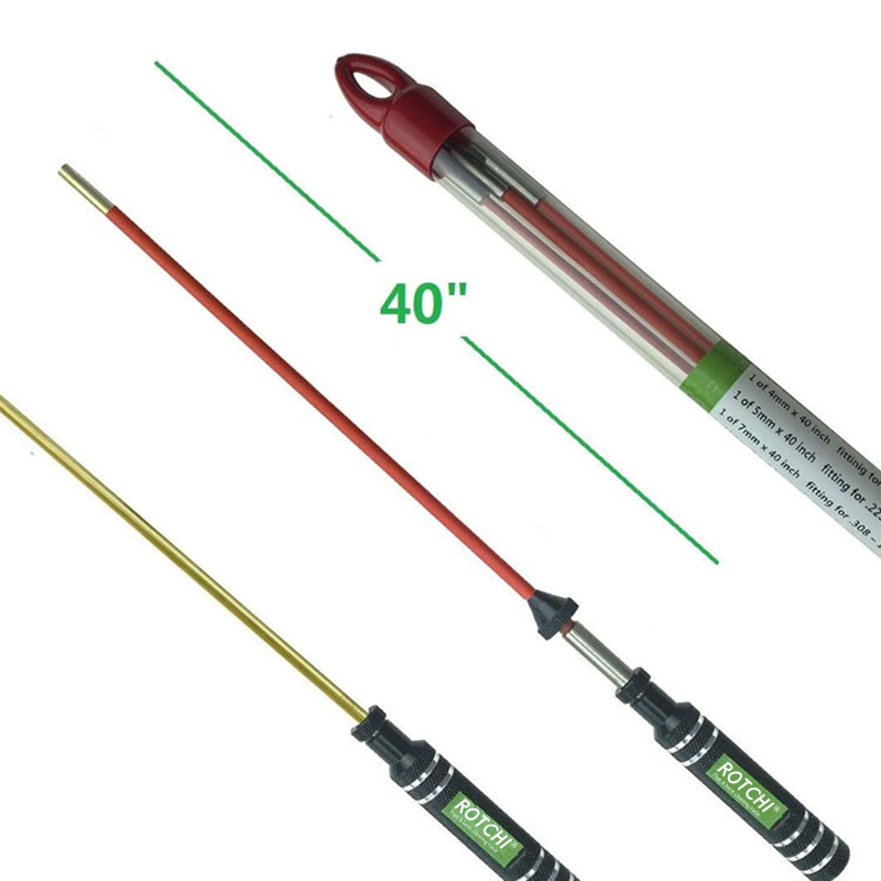 Aluminiowy uchwyt Szybkoobrotowy pręt do czyszczenia pistoletu ze stali PCV