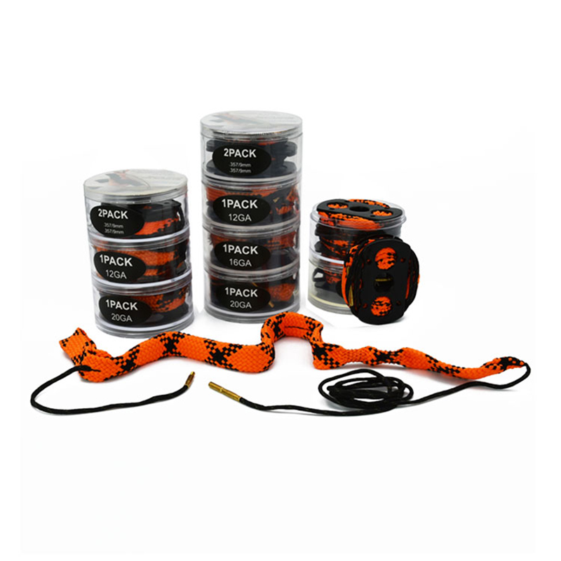 Wielowarstwowy zestaw liny do czyszczenia broni typu Snake