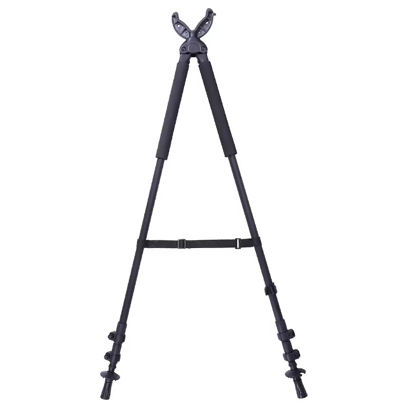 Outdoor taktyczne z regulowaną wysokością aluminiowe akcesoria myśliwskie kij strzelecki