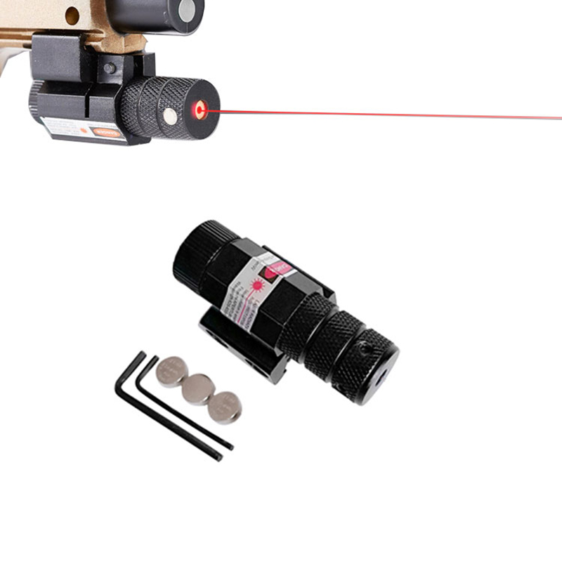 Taktyczny pistolet Glock celownik laserowy na podczerwień pistolet celownik z czerwonym laserem z szyną Picatinny do pistoletu Glock