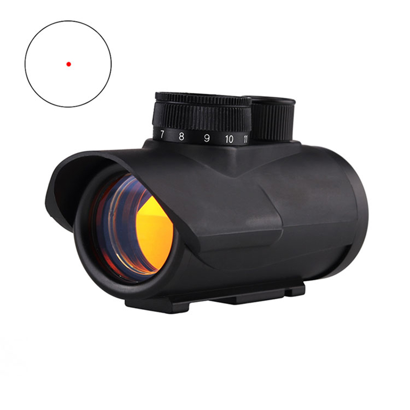 Taktyczne polowanie 1x30 czerwona kropka celownik holograficzny RGB Dot Sight z 11/20mm Picatinny szyna tkacka