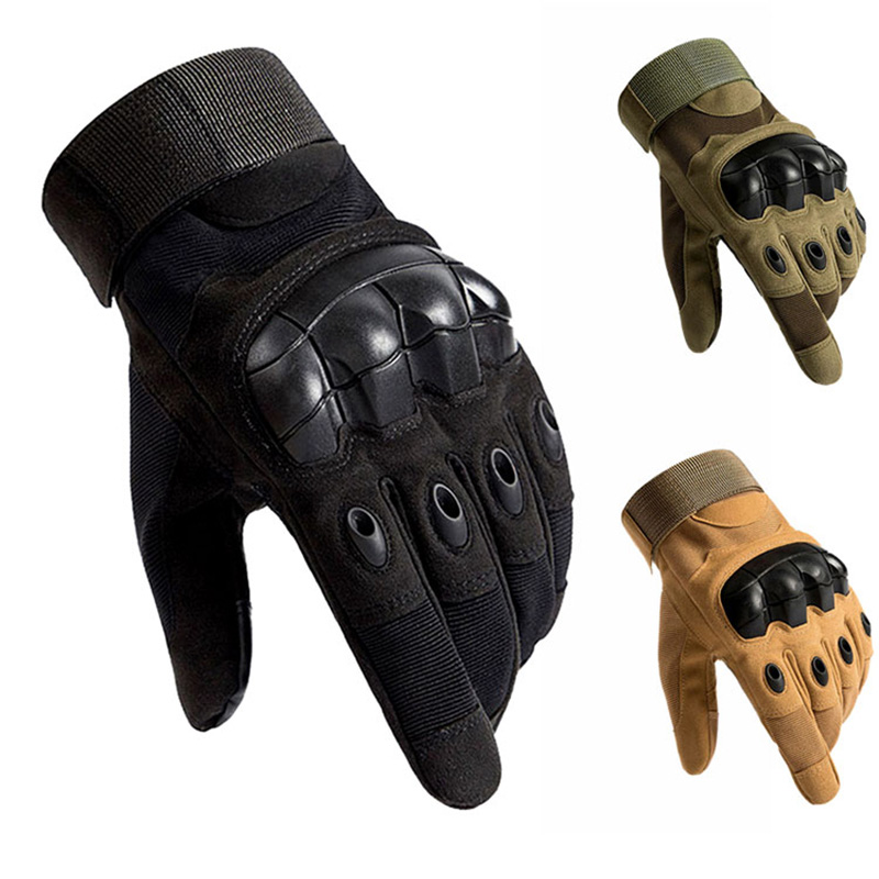 Rękawiczki taktyczne z twardym ekranem dotykowym Armia Wojskowa Walka Airsoft Outdoor Sport Kolarstwo Paintball Polowanie Rękawiczki z pełnymi palcami